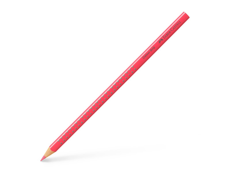 FABER-CASTELL Crayon de couleur Colour GRIP, rouge pastèque