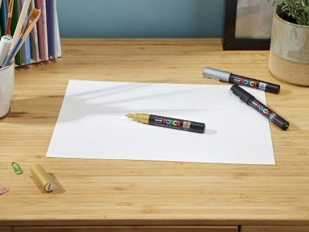POSCA Marqueur à pigment PC1MC, étui de 4, assorti