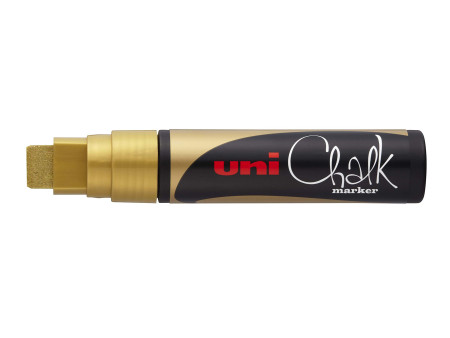 uni-ball Marqueur craie Chalk marker PWE17K, or