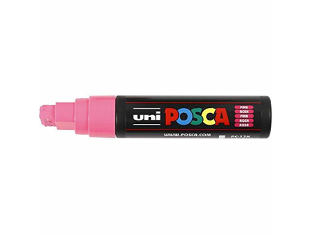 uni-ball Marqueur à pigment POSCA PC-17K, rose