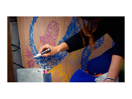POSCA Marqueur à pigment PC-7M, étui de 8