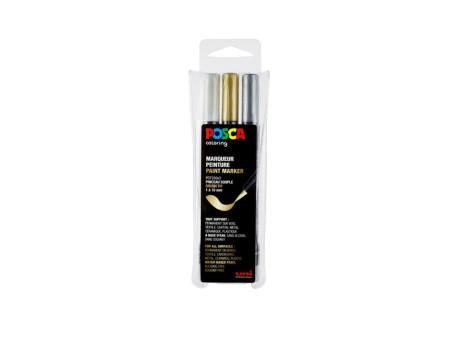 POSCA Marqueur à pigment PCF-350, étui de 3