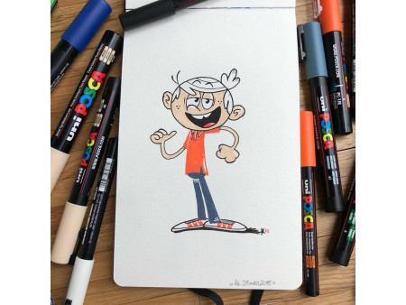 POSCA Marqueur à pigment, mallette de 60 pièces