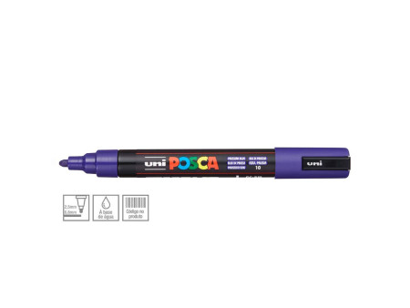 POSCA Marqueur à pigment PC-5M, bleu de prusse