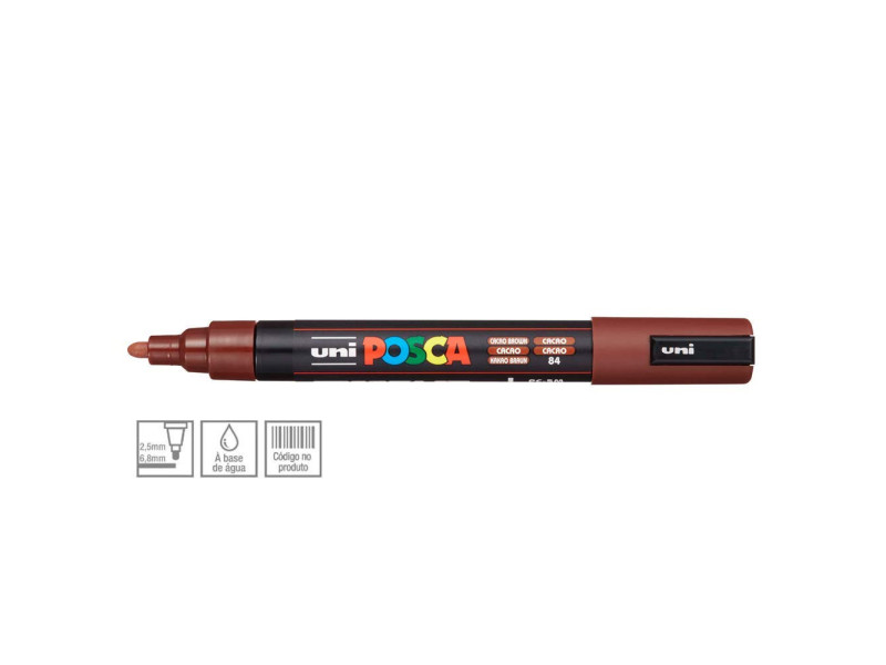 POSCA Marqueur à pigment PC-5M, cacao