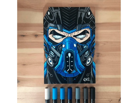 POSCA Marqueur à pigment PC-5M, cacao