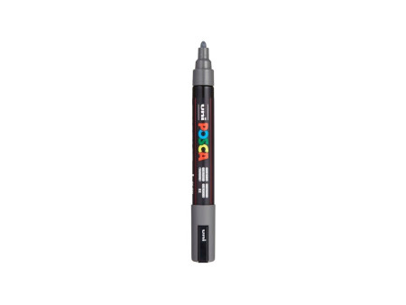POSCA Marqueur à pigment PC-5M, gris profond