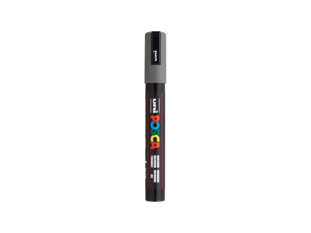 POSCA Marqueur à pigment PC-5M, gris profond
