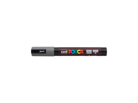 POSCA Marqueur à pigment PC-5M, gris profond