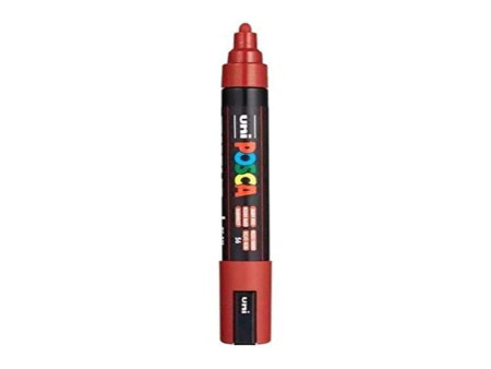 POSCA Marqueur à pigment PC-5M, rouge rubis