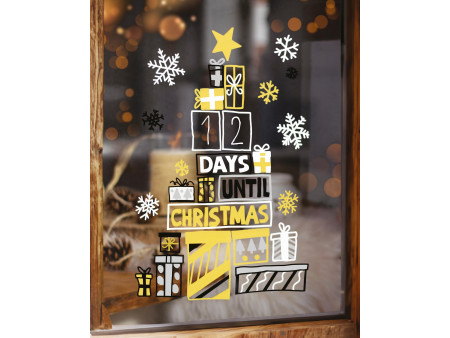 uni-ball Marqueur craie Chalk marker, coffret Noël TRADI