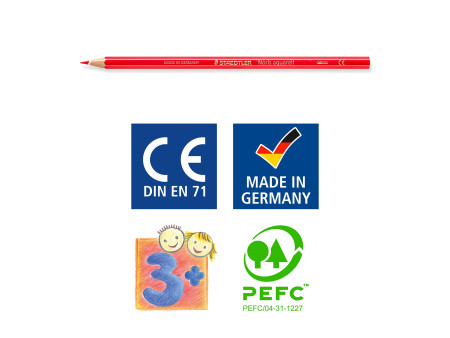 STAEDTLER Crayon aquarelle Noris, étui carton de 12