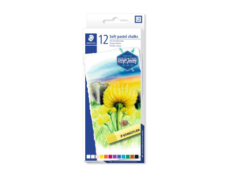 STAEDTLER Pastel tendre Design Journey, étui en carton de 12