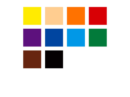 STAEDTLER Crayon de couleur Noris jumbo, étui de 10