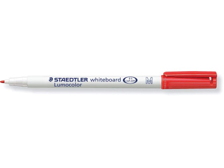 STAEDTLER Marqueur pour tableau blanc Lumocolor 301, rouge