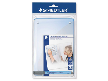 STAEDTLER Kit Memo Board Lumocolor, tableau de note: A5