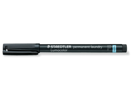 STAEDTLER Marqueur textile Lumocolor laundry, noir