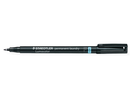STAEDTLER Marqueur textile Lumocolor laundry, noir