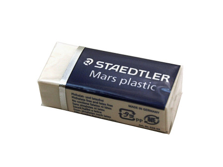 STAEDTLER Gomme plastique Mars plastic mini, blanc