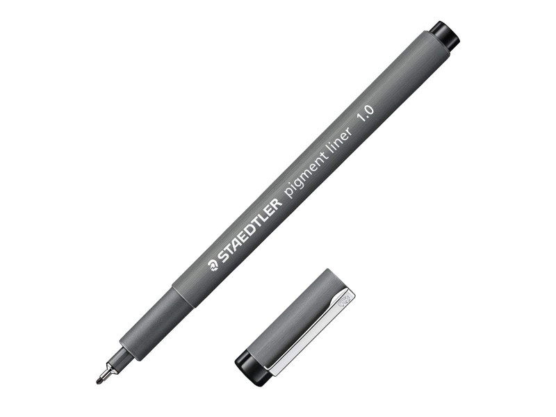 STAEDTLER Feutre à pigment, largeur du tracé: 1,0 mm, noir