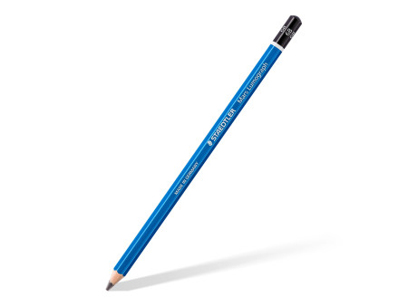 STAEDTLER Crayon Mars Lumograph, étui métallique de 12