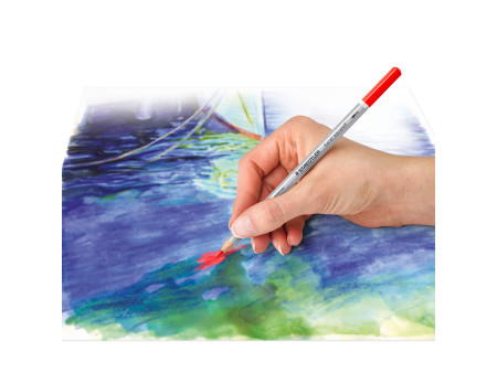 STAEDTLER Crayon aquarellable karat aquarelle, étui de 48