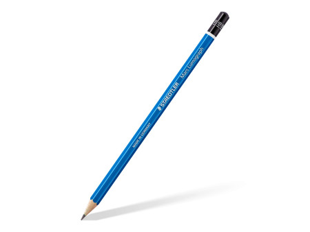STAEDTLER Crayon 100 Mars Lumograph, étui en métal de 12