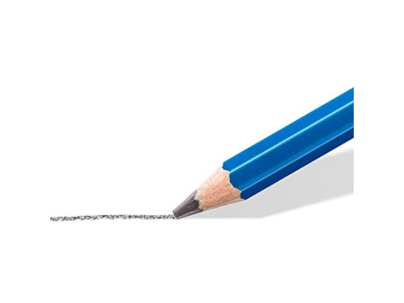 STAEDTLER Crayon 100 Mars Lumograph, étui en métal de 12