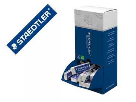 STAEDTLER Gomme plastique Mars plastic, présentoir de 40