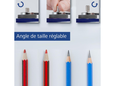 STAEDTLER Machine à tailler à reservoir Mars, bleu