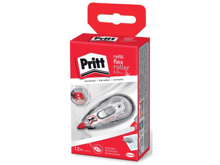 Pritt Roller correcteur Refill Flex, (l)6,0 x (L)12 m
