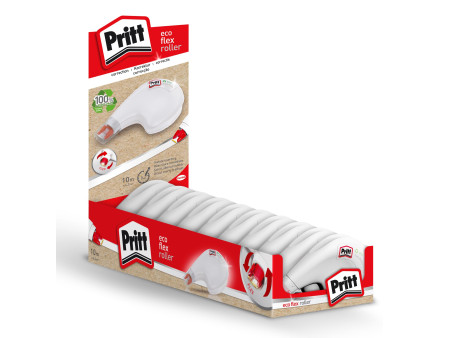 Pritt Roller correcteur Eco Flex, 4,2 mm x 10 m, présentoir