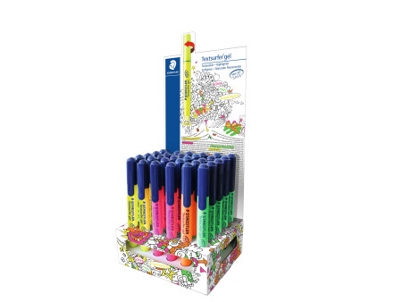 STAEDTLER Surligneur 'Textsurfer gel', présentoir de 30