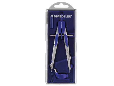 STAEDTLER Compas à réglage rapide 553 01, bouton mécanique