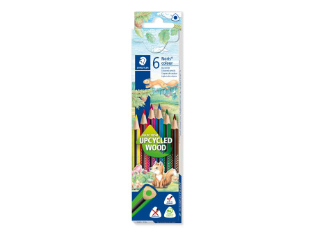 STAEDTLER Crayon de couleur Noris colour, étui carton de 6
