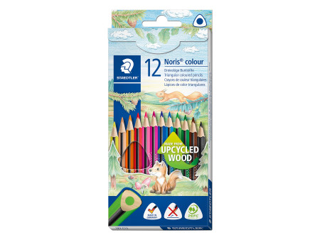 STAEDTLER Crayon de couleur Noris colour, étui carton de 12