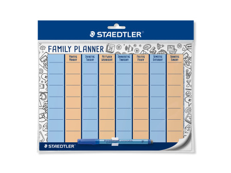 STAEDTLER Organiseur familial Lumocolor réutilisable, A4
