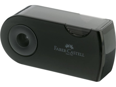 FABER-CASTELL Taille-crayon double SLEEVE, noir