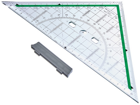 FABER-CASTELL Equerre géométrique BK 1 grande, avec poignée