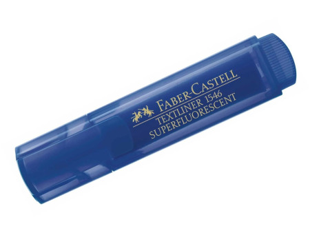 FABER-CASTELL Surligneur TEXTLINER 1546, bleu