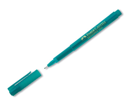 FABER-CASTELL Fineliner BROADPEN 1554, turquoise