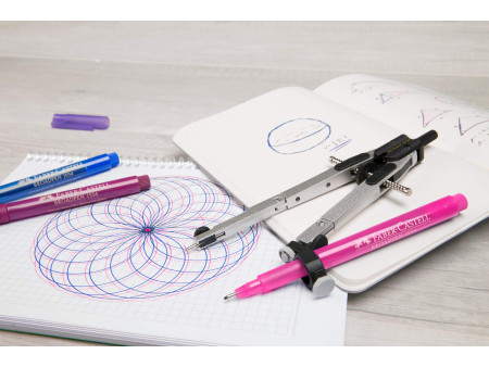 FABER-CASTELL Fineliner BROADPEN 1554, vert clair