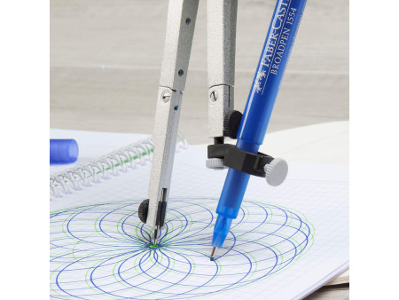 FABER-CASTELL Fineliner BROADPEN 1554, vert clair