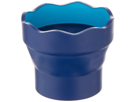 FABER-CASTELL Gobelet CLIC & GO, bleu