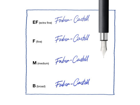 FABER-CASTELL Stylo plume Ambition résine noire