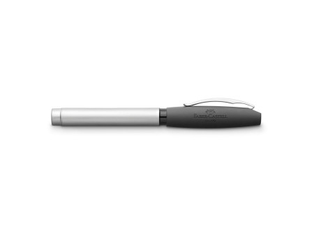 FABER-CASTELL Stylo plume BASIC METALL, mat, plume: M