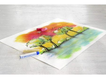FABER-CASTELL Pastel tendre STUDIO QUALITY, étui de 12