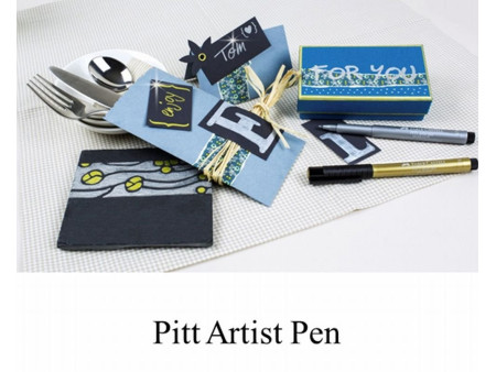 FABER-CASTELL Feutre PITT artist pen, argent