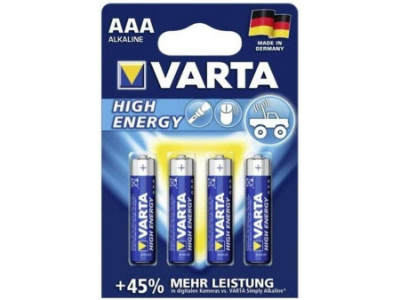 VARTA Pile alcaline Longlife Power, Micro (AAA/LR03)
