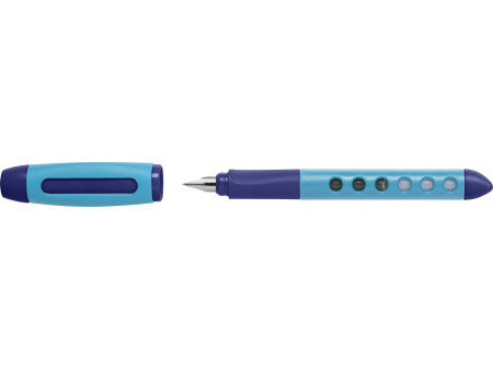 FABER-CASTELL Stylo plume éducatif Scribolino, bleu